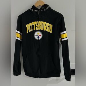 🎁Youth: Pittsburgh Steelers Zip-Up Hoodie🎁